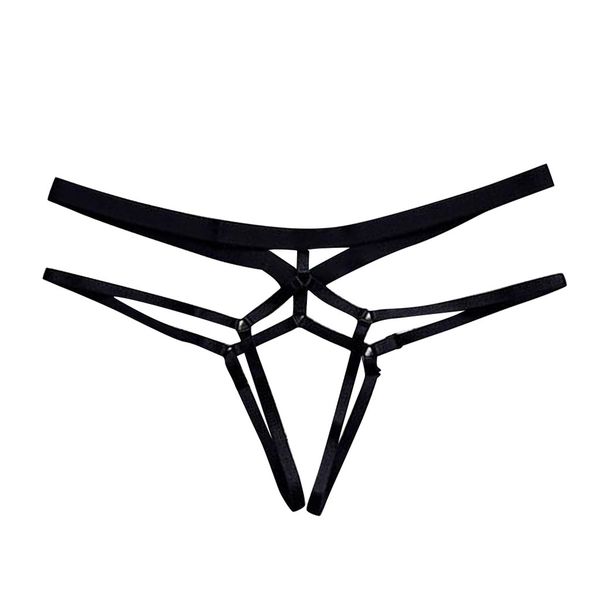 

3Pieces/Lot Women Sexy Pantie Temptation Lace High Elastic Bandage Lingerie knickers Underpants Underwear Ropa interior sexy, Black