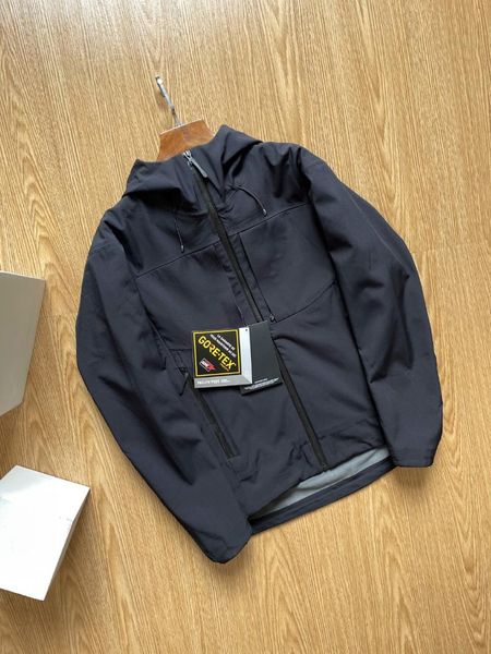

fleece men's 2021 jackets hooded arc jacket outdoor sports warm waterproof casual z5js, Black;brown