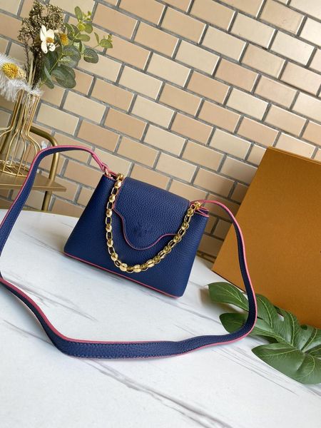 

evening bags m42935 the embroidery bolsa feminina shopping luxury women shoulder female leather chain handbags