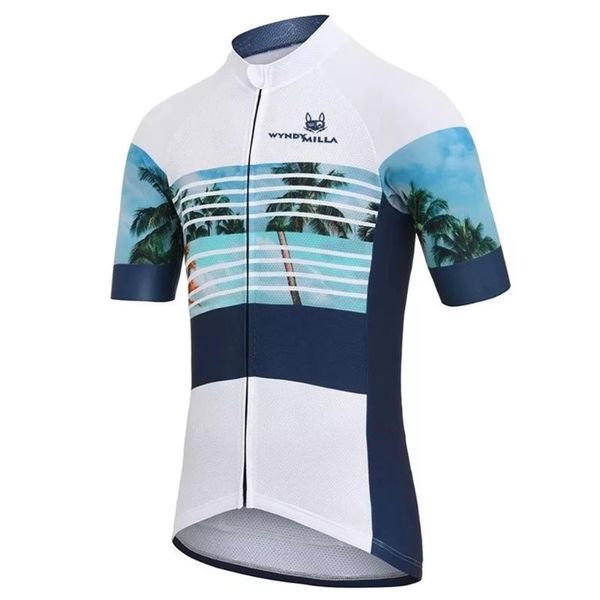 

racing jackets wyndymilla jersey summer breathable mountain bike sportswear quick-dry cycling short sleeve triathlon, Black;red