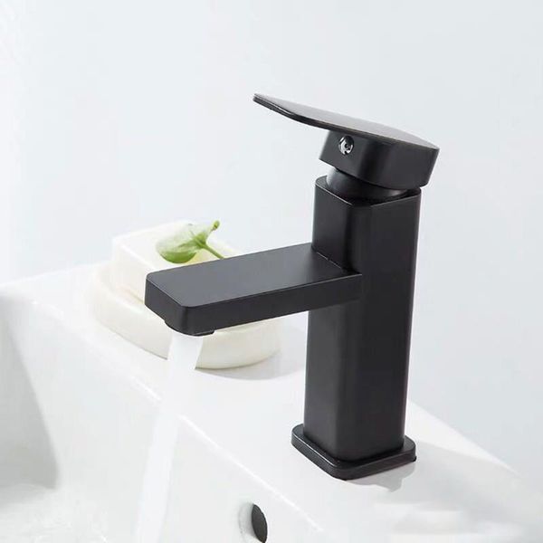 

bathroom basin faucets black square paint sink faucet washbasin faucet cold mixer tap single hole kitchen bathroom fixtures