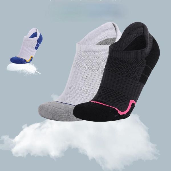 

sports socks mens ankle summer cycling for men outdoor wear resistant mountaineering trendy sport running, Black
