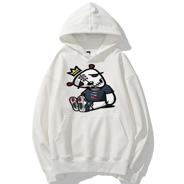 

men's hoodies & sweatshirts printing dead dolls sneaker matching outfit mens fashion clothing wholesale vintage graphic sweatshirt for, Black