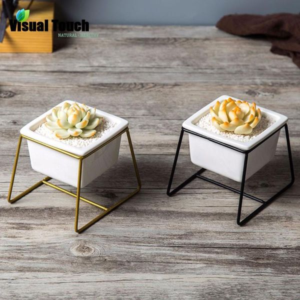 

vases visual touch iron shelving vase flower ornaments plant simple elegant home decor flowerpot