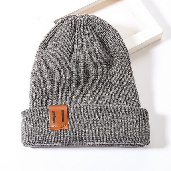 

fashion men women beanie knit ski cap hip-hop winter warm elastic hat for men women