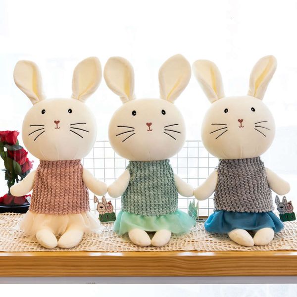 

cartoon rabbit plush doll creative rabbit doll children's gift, Blue