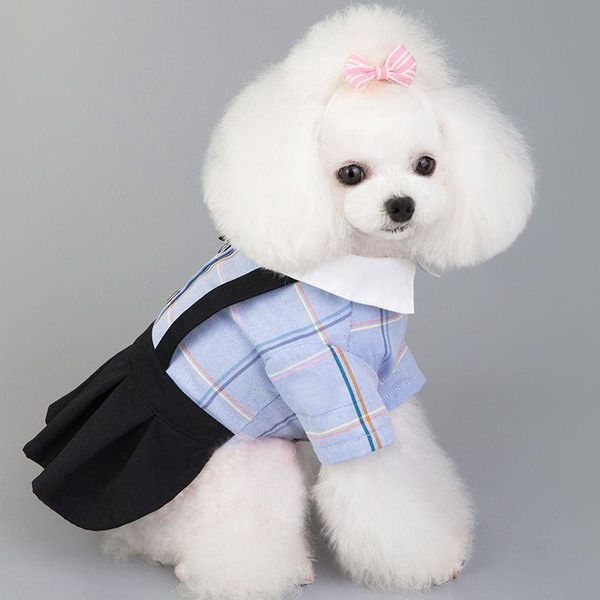 

dog apparel pet clothing spring clothes couple wear student suit