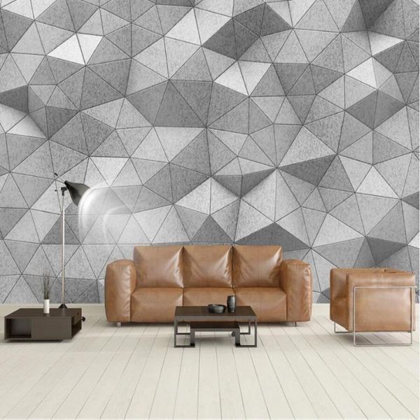 

wallpapers milofi custom large wallpaper mural 3d stereo gray background