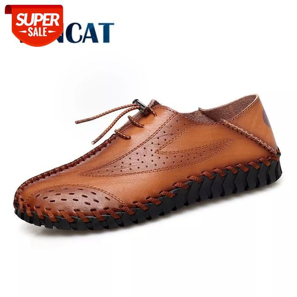 

new big size 38-47 fashion men casual shoes moccasins flats men's shoes breathable driving men leather boat loafers #bu5i