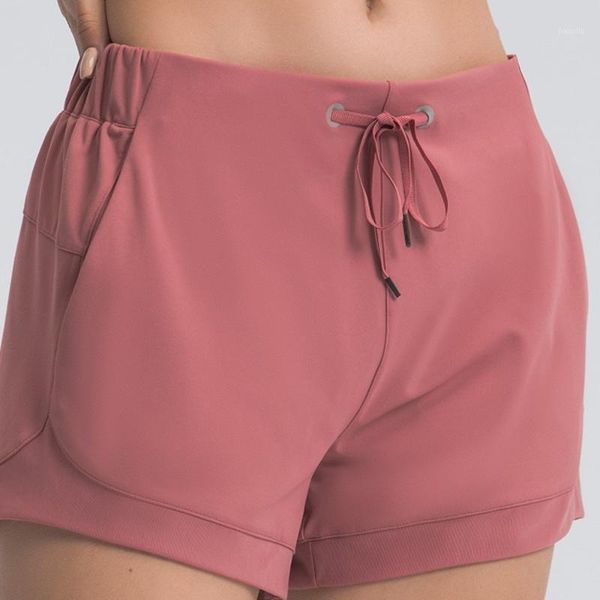 

yoga outfit summer style 2021 tummy control shorts for women with phone pockets workout running sports