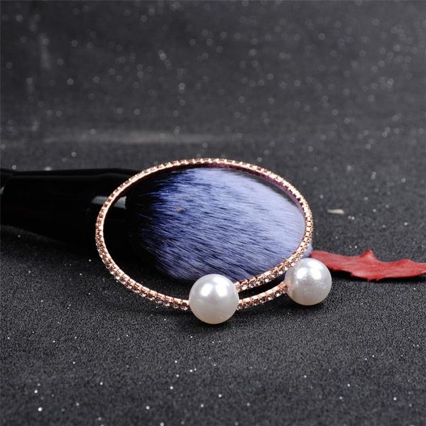 

charm bracelets simple metal pearl plated silver heart-shaped romantic bracelet female love crystal for women alloy jewelry, Golden;silver