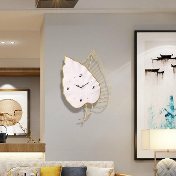 

wall clocks nordic luxury clock creative art living room large modern design silent reloj de pared home decor db60bg