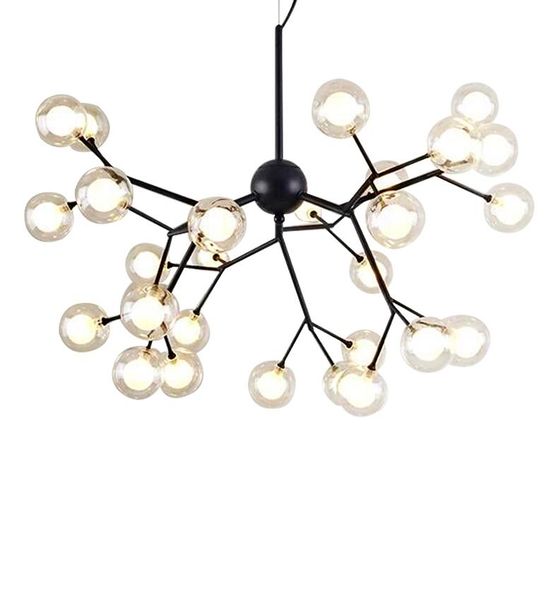 

northern europe living room pendant post modern firefly lamp master bedroom glass ball restaurant clothing store magic bean