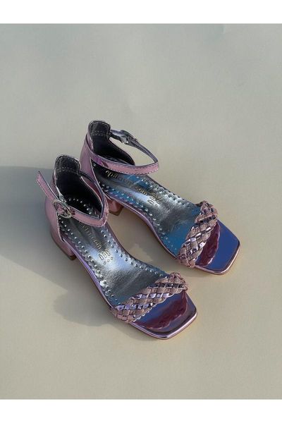 

sandals single band back off powder female child, Black