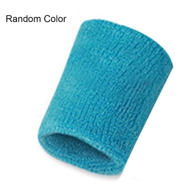 

wrist support sports terry towel embroidery sweat absorption outdoor children breathable elastic long cotton neutral, Black;red