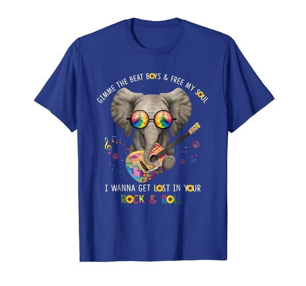 

gimme the beat boys my soul elephant guitar shirt, White;black