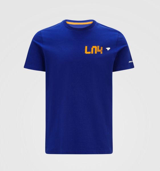 

2021 summer f1 formula one racing suit polo shirt lapel t-shirt large size can be customized with the same style lando norris clothing