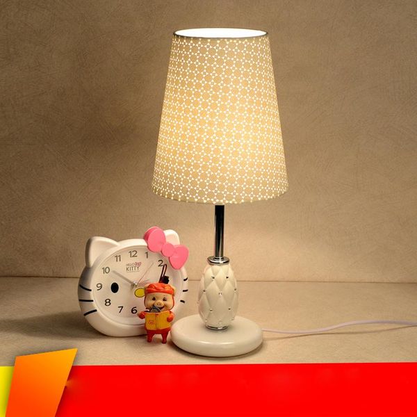 

table lamps modern lamp cloth shade ceramic lampbody bed room office