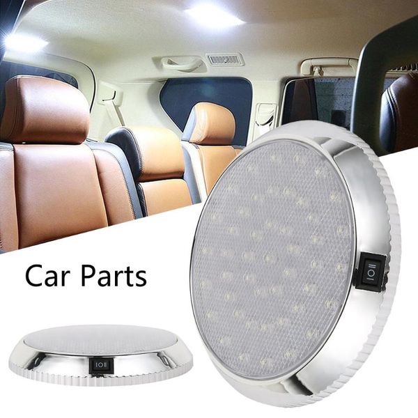 

parts 1pcs 12v led 5w car roof light white interior ceiling reading lamp universal for boat dome caravan truck