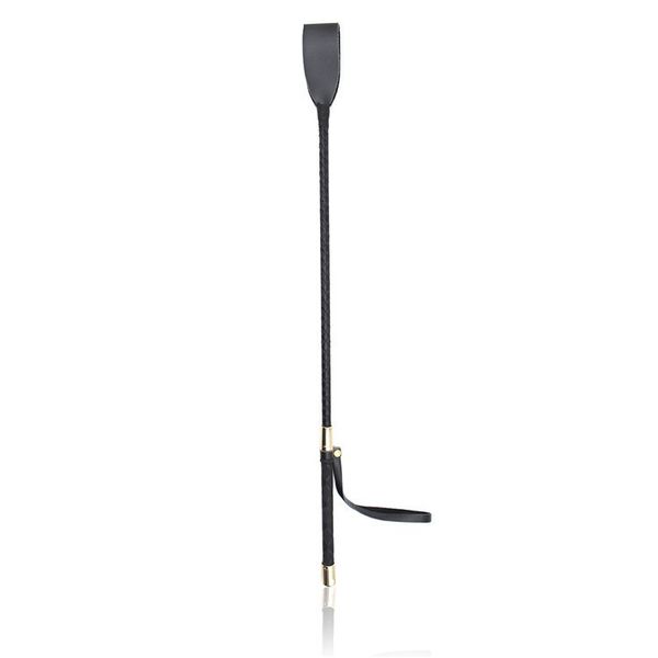 

riding crop rider whips schooling horse horsewhip with loop metal plated handle black flogger equestrian tools 60cm