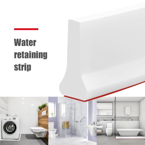 

other bath & toilet supplies bathroom water ser retaining strip bendable door washing machine shower threshold dam barrier