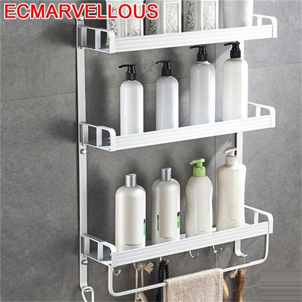 

bathroom shelves holder estante ducha mobile accessori bagno lazienka wall accessories shower shelf salle de bain organizer