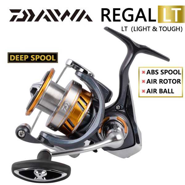 

daiwa regal lt fishing spinning reels 1000d 2000d 2500d 2500dxh 3000dc 3000dcxh 10bb air rotor spool wheels