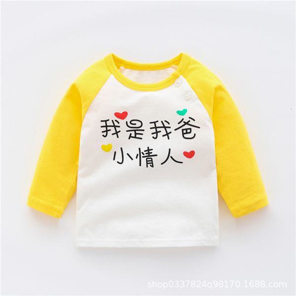 

sleeve and t-shirt cotton autumn long bottom coat children's girl's spring baby 0 clothes 1 year old 3, Black;white