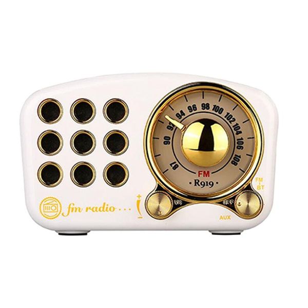 

radio bluetooth speaker,classical retro vintage strong bass enhancement loud volume mp3 player for home