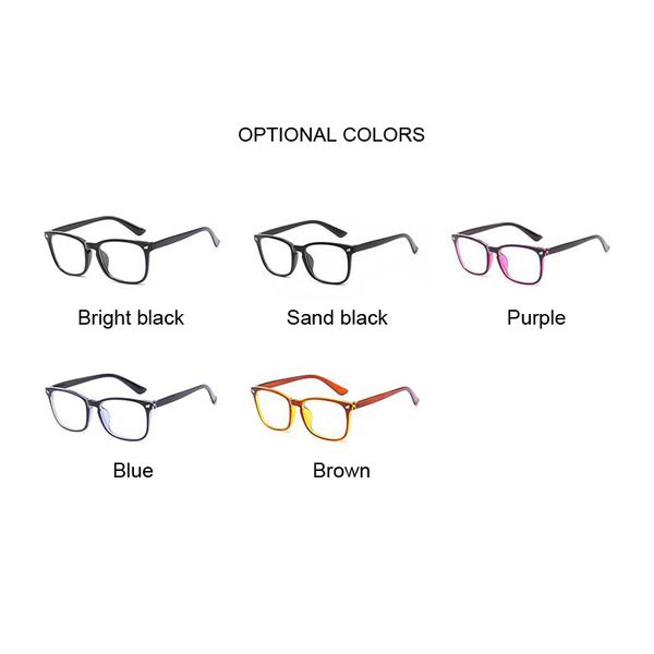 

purple spectacle frame square glasses frame clear lens women brand eyewear optical frames transparent temples for glasses