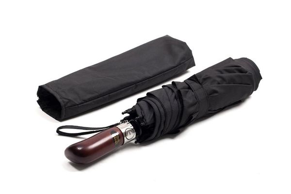 

umbrellas lotosblume compact automatic umbrella golf windproof straight wood handle