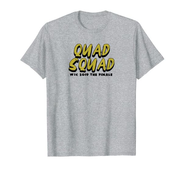 

quad squad wsc finale shirt, White;black