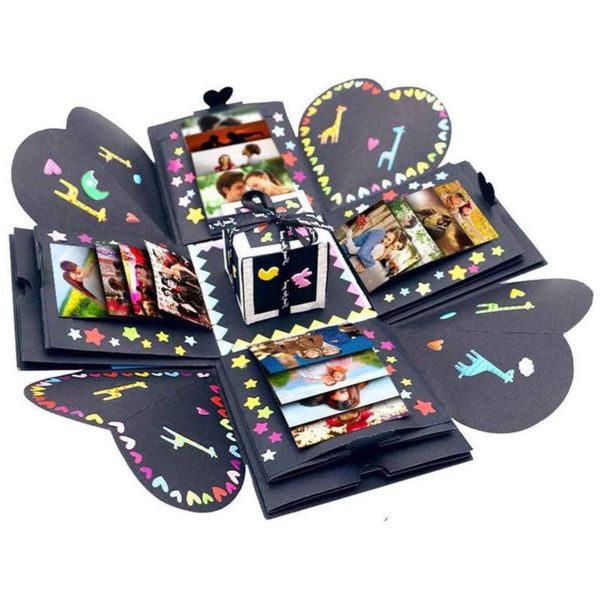 

explosion p box surprise creative explosion couple box lovely memory anniversary scrapbook diy p scrapbook