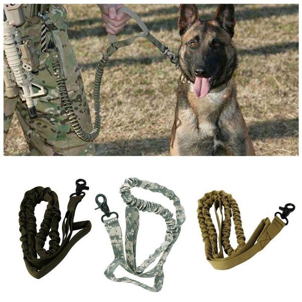 

dog collars & leashes leash 1000d nylon military training elastic pet