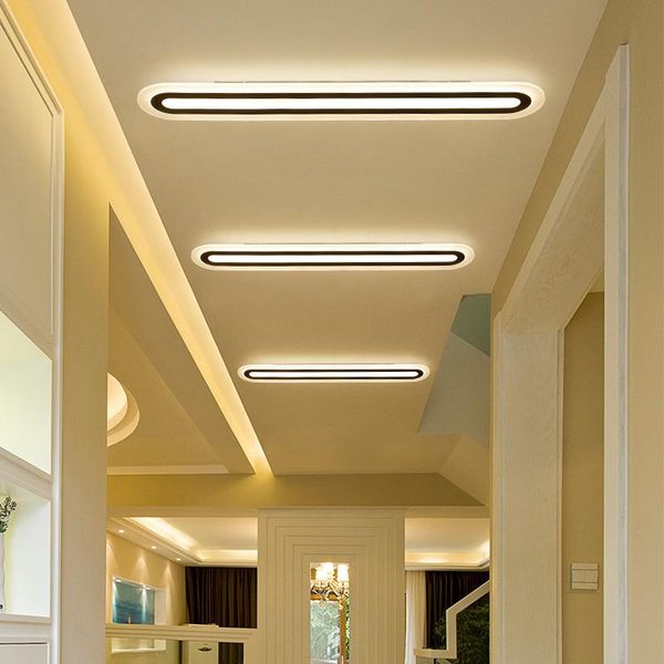 

ceiling lights led office modern minimalist living room bedroom corridor rectangular creative lamps