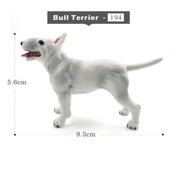 Dalmaçyalı Bulldog Bull Terrier Labrador Sibirya Husky Köpek Hayvan Modeli Heykelcik Ev Dekor Peri Bahçe Dekorasyon Aksesuarları C0220