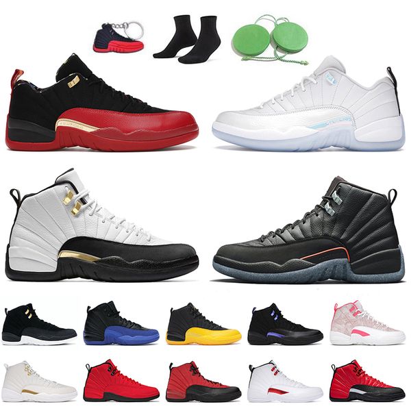 

mens trainers sports 12s basketball shoes jumpman 12 low cny easter royalty utility dark concord university gold deep royal blue midnight bl
