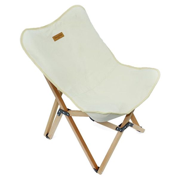 

folding chair portable ultra-light beech wood backrest fishing chair folding stool