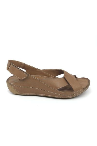 

sandals women tan genuine leather, Black