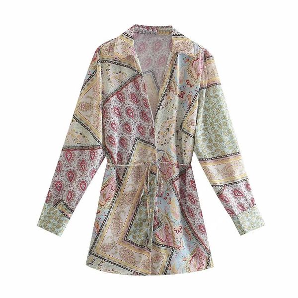 

casual dresses 2021 summer european and american women's print turkish-style long-sleeved dress dlsy1147, Black;gray