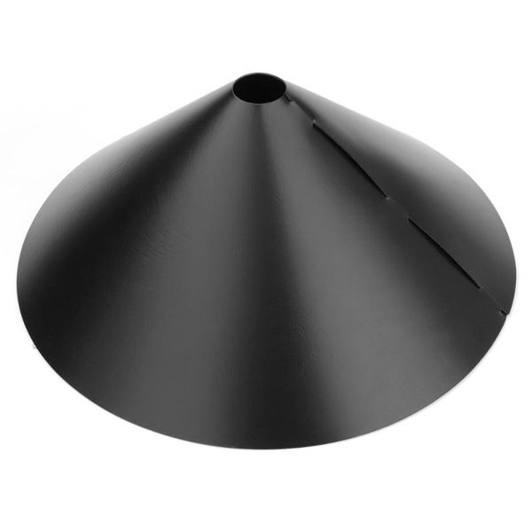 

shade squirrel proof protection hanging bird feeder 12/14/16/18 inch baffle certification packaging outdoor decor black wrap around