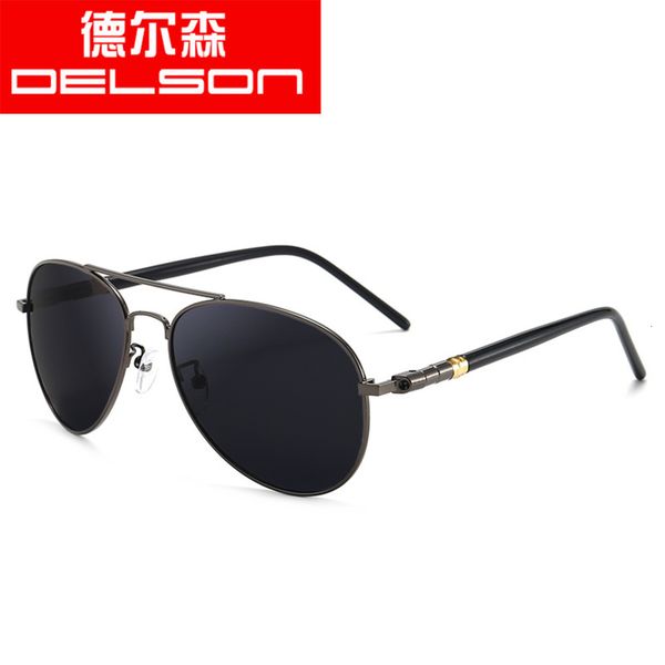 

209 classic men's polarized color changing day and toad glasses driving night vision sunglasses, Silver