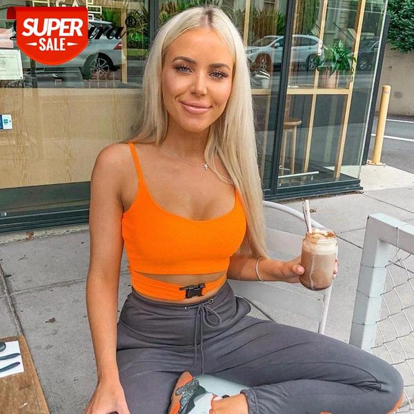 

dulzura 2019 summer women crop hollow out streetwear festival party cute strap clothes ladies punk gothic #nj54, White