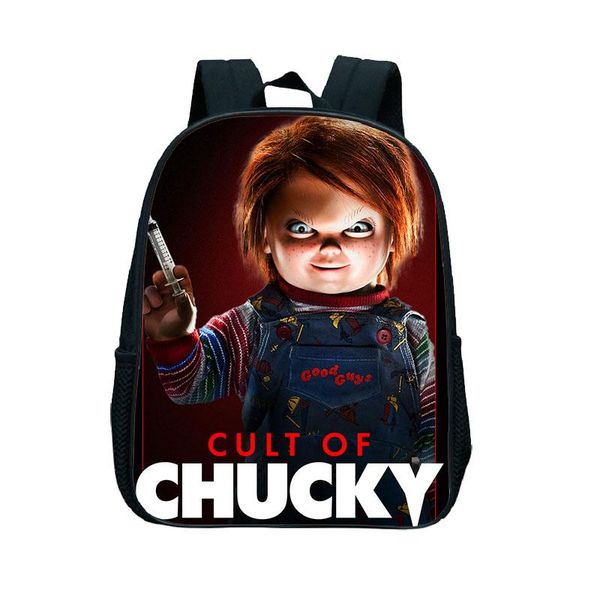 

backpack horrior cult chucky child's play kids school bags for gilrs plecak 12inch boys baby mochilas escolares