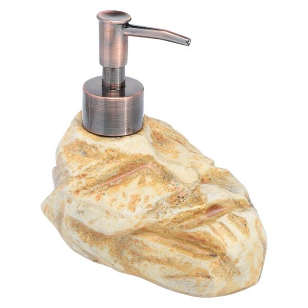 

liquid soap dispenser 1pc decorative bottle ceramic simulated stone shampoo