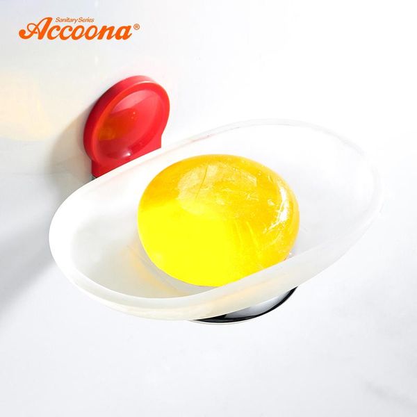 

soap dishes accoona bathroom dish shower sink hanger tray wall mounted holder box home bath glass a11802