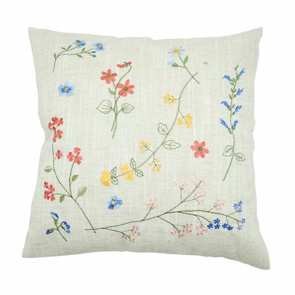 

euro style home decor cushion cover flower throw pillow for sofa