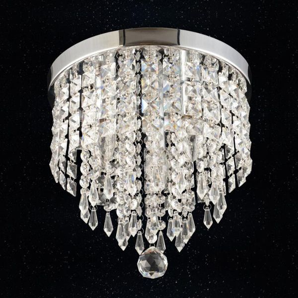 

round crystal chandelier lighting crystal ball modern led chandeliers bedroom living room kitchen corridor hallway gallery foyer