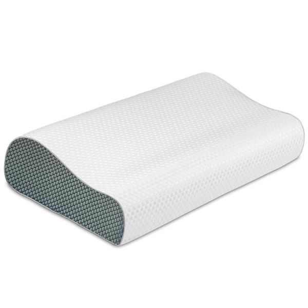 

pillow memory foam slow rebound bedding contour orthopedic neck cervical vertebra care soft sleeping 50*30cm