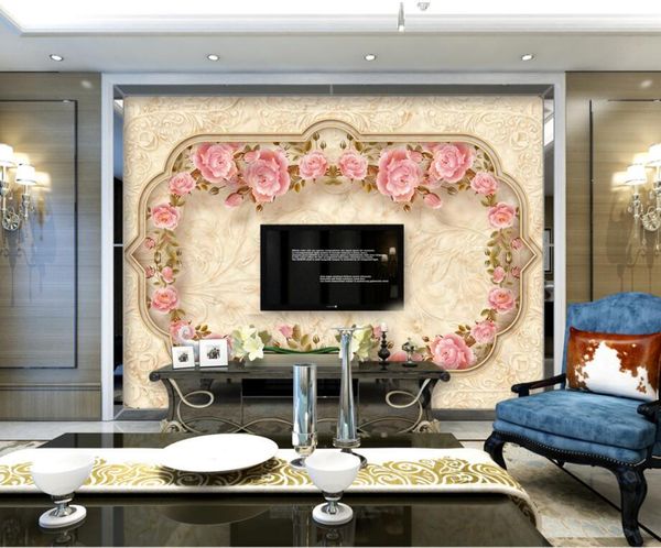 

wallpapers european-style marble mosaic wallpaper,el restaurant living room tv sofa wall bedroom 3d mural papel de parede